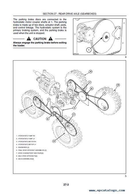 new holland skid steer parking brake location|new holland ls160 lifting instructions.